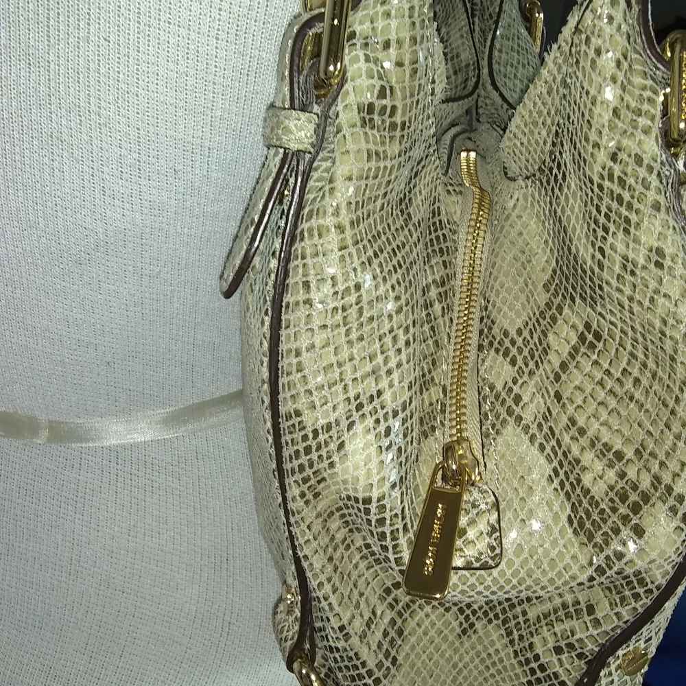 Michael Kors Python Shoulder Bag Guc - image 3